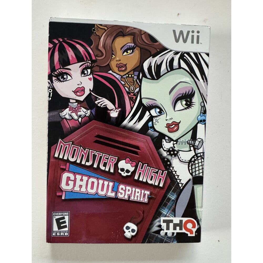 Monster High Ghoul Spirit (Nintendo Wii, 2011) New Sealed - U.S. Version
